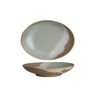 Forager Nest Assiette creuse ovale 20.6 x 14.6 cm, H: 4 cm