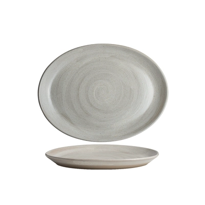 Maham Carnaby Dove Teller oval, 20.25 x 15.25 cm,  Stoneware_1