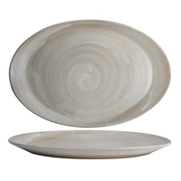 Maham Carnaby Dove Teller oval, 30.5 x 20.25 cm, Stoneware