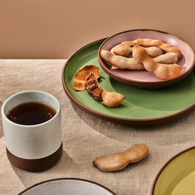 Maham Spice Pink Assiette creuse Ø 22 cm, Stoneware_3