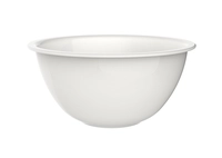 Easy Bol en verre, blanc, Ø 26 cm, H: 12 cm 3100 ml, intérieur brillant, extérieur mat_1