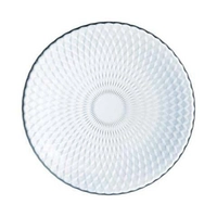 Pampille Assiette plate en verre, Ø 25 cm 