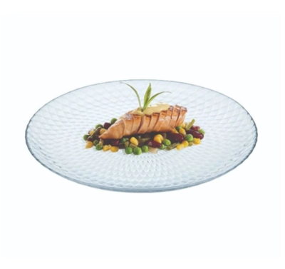 Pampille Assiette en verre, plate, Ø 19 cm _2