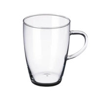 Lyra Tee Glas mit Henkel, Borosilikat, 400 ml,  Ø 86 mm, H: 120 mm