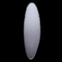 Scape Glasteller oval, Rauchglas, 40x13 cm 