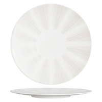 Quill assiette plate, Ø 31 cm, William Edwards - Bone China 