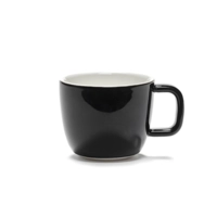 Passe-Partout V. V. Duysen, Tasse à espresso Ø 7 cm, H: 5.7 cm, 13.5 cl, noir vitré