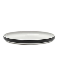 Passe-Partout V. V. Duysen, Assiette bordé Ø 26 cm, H: 2.5 cm, noir vitré 