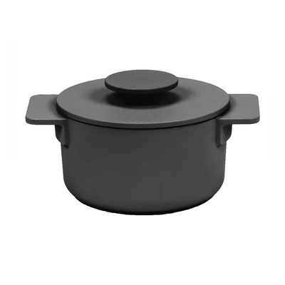 Surface Casserole émaillée fonte, noir Ø 15 cm, 100 cl_1