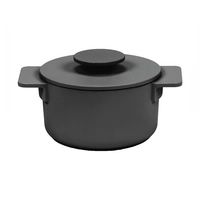 Surface Casserole émaillée fonte, noir Ø 15 cm, 100 cl