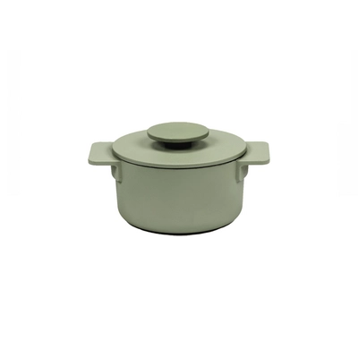 Surface Casserole en fonte émaillée, vert-camo Ø 12 cm, 50 cl_1