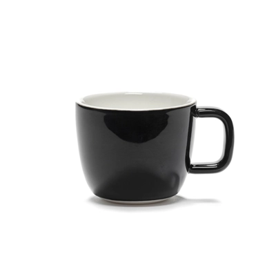 Passe-Partout V. V. Duysen, Espresso Obertasse Ø 7 cm, H: 5.7 cm, 13.5 cl, schwarz glasiert_1