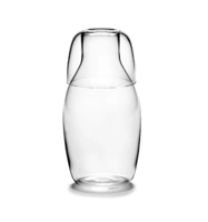 V. V. Duysen Karaffe H: 18.6 cm, Glas 0.2 l, 0.75l 