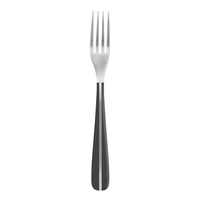 RW Contour Noir Fourchette de table, Inox, satiné, L: 20.2 cm_1