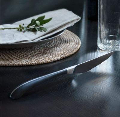 RW Contour Noir Steakmesser CNS 18/10, satiniert, L: 24.4 cm, Materialstärke: 5.0 mm_2