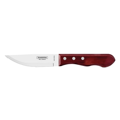 Jumo Jumbo Couteau à steak, bordeaux, 25 cm _1