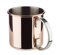 Moscow Mule Mug, look cuivre, poli, 450 ml inox, Ø 90 mm, H: 90 mm_1