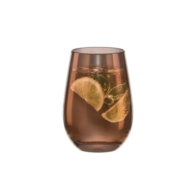 Mirror Becher Braun, 465 ml, Ø 80 mm, H: 120 mm _2