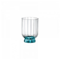 Florian D.O.F. Glas, blau, 375 ml, Ø 78 mm,  H: 113 mm