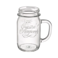 Drinking Jar Quattro Stagioni, ohne Deckel, 415 ml Ø 75 mm, H: 135 mm