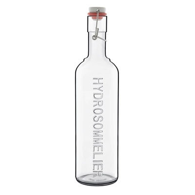 Bouteille de verre Hydrosommelier, 1000 ml avec fermeture en porcelaine_1