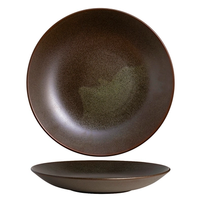 Fire Timber Assiette creuse, Ø 28 cm _1