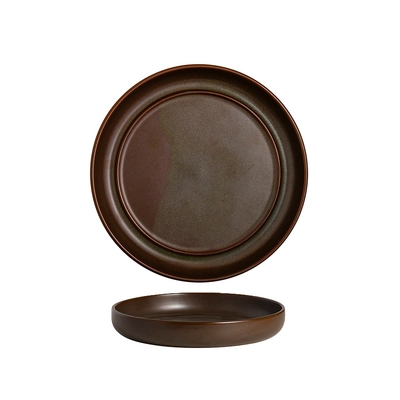 Fire Timber Assiette plate Ø 17 cm, H : 2,7 cm _1