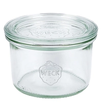 Weck Sturzglas mit Deckel, 200 ml, H: 56 mm, Ø80mm RR 80_1