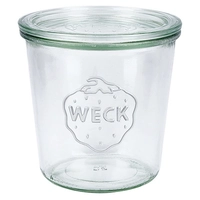 Weck Sturzglas mit Deckel, 580 ml, H:107mm, Ø100mm RR 100_1