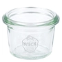 Weck bocal en verre 35 ml, Ø 40 mm, H: 35 mm sans couvercle, RR 40