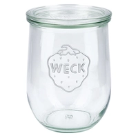 Verre de tulipe Weck,1062 ml, Ø 100 mm,  H: 147 mm, RR 100, avec couvercle_1