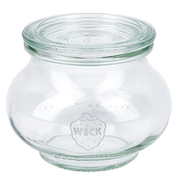 Bocal fêtes Weck, 220 ml, Ø 60 mm H: 66 mm, RR 60, avec couvercle_1