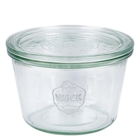 Bocal droit Weck, 370 ml, Ø 100 mm, H: 69 mm, RR 100, avec couvercle_1