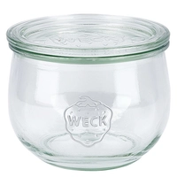 Verre de tulipe Weck, 580 ml, Ø 100 mm, H: 85 mm, RR 100, avec couvercle_1