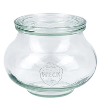 Weck Schmuckglas mit Deckel, 560 ml, Ø 80 mm H: 88 mm, RR 80_1