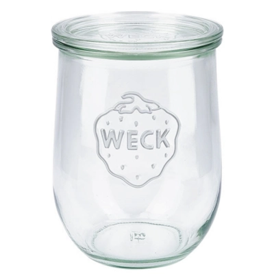 Verre de tulipe Weck,1062 ml, Ø 100 mm,  H: 147 mm, RR 100, avec couvercle_1