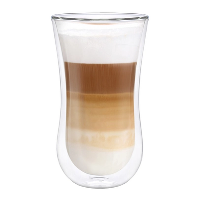 Kaffee- & Teeglas Coffee`N More, 330 ml,  Ø 83 mm, H: 143 mm, Borosilikatglas Ø 83 mm, H: 143 mm, Borosilikatglas_2