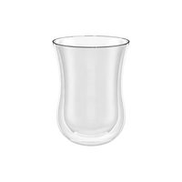 Kaffee- & Teeglas Coffee`N More, 230 ml,  Ø 83 mm, H: 114 mm, Borosilikatglas