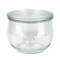 Verre de tulipe Weck, 580 ml, Ø 100 mm, H: 85 mm, RR 100, avec couvercle