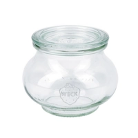 Weck Schmuckglas mit Deckel, 560 ml, Ø 80 mm H: 88 mm, RR 80