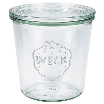 Weck Sturzglas mit Deckel, 580 ml, Ø 100 mm, H: 107 mm, RR 100_1