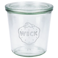 Weck Sturzglas mit Deckel, 580 ml, Ø 100 mm, H: 107 mm, RR 100