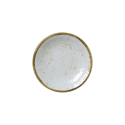 Craft White Melamin Teller Coupe flach, 16.2 cm Ø _1