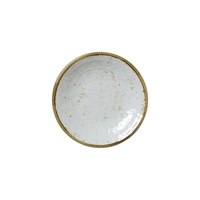 Craft White Melamin Teller Coupe flach, 16.2 cm Ø 