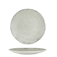 Pompeii Melamin Teller Coupe flach, Ø 23 cm, stone