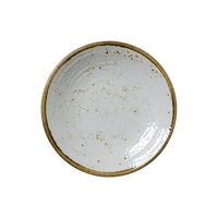 Craft White Melamin Teller Coupe flach, Ø 21 cm  