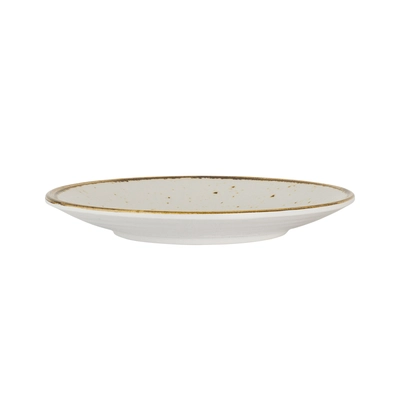 Craft White Melamin Teller Coupe flach, Ø 21 cm _2