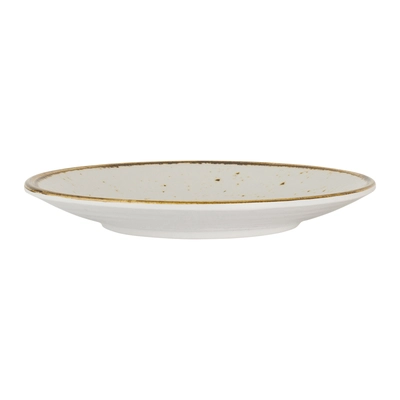Craft White Melamin Teller Coupe flach, Ø 25.4 cm _2