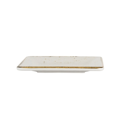 Craft White Melamin Teller quadratisch, 12.7 cm _2