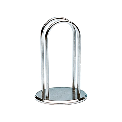 Kartenhalter Terrasse, Edelstahl, Ø 9 cm Abstand Halter 2.3 cm_1